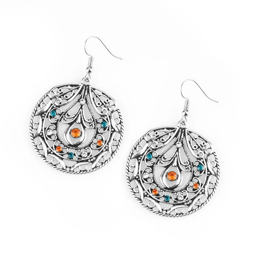 Choose to Sparkle Earrings - Picture 2 of 7